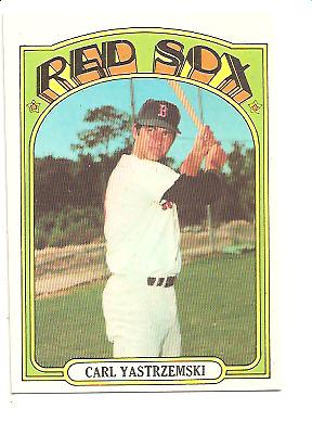 1972 Topps #37 Carl Yastrzemski
