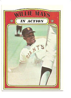 1972 Topps #50 Willie Mays IA