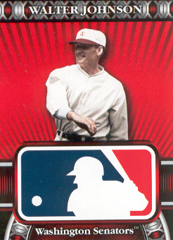 2010 Topps Logoman HTA #36 Walter Johnson