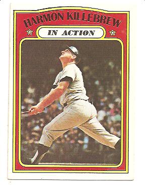 1972 Topps #52 Harmon Killebrew IA