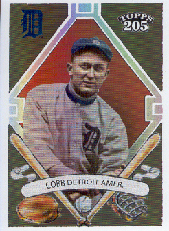 2010 Topps Tribute #81 Ty Cobb T205