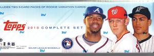 3 SET LOT : 2010 Topps Baseball Factory HTA Hobby Set - 661 Cards Including Derk Jeter Tim Lincecum Jason Heyward Stephen Strasburg + 10 Exclusive Rookie Variation Cards Inside Each Set - In Stock Now