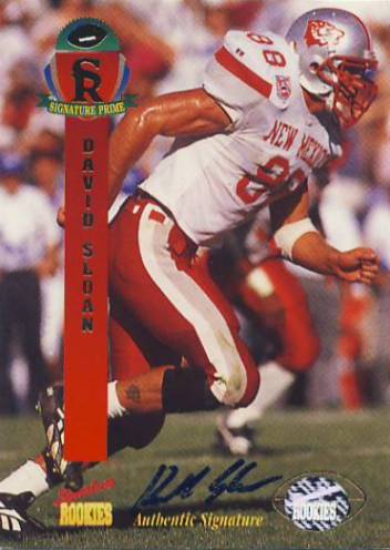 1995 Signature Rookies Signature Prime Autographs #39 David Sloan