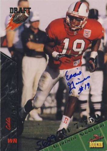 1995 Signature Rookies Autographs #32 Eddie Goines