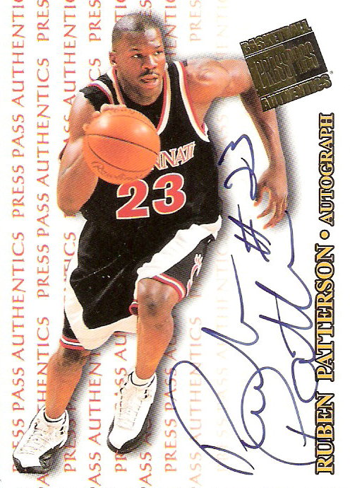 1998 Press Pass Authentics Autographs #23 Ruben Patterson