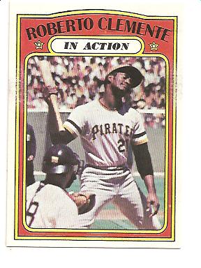 1972 Topps #310 Roberto Clemente IA