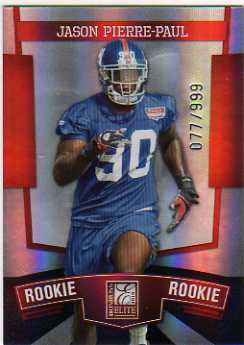 2010 Donruss Elite #176 Jason Pierre-Paul RC
