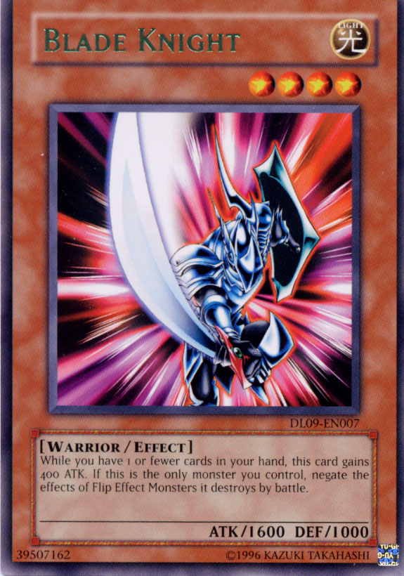 Yu-Gi-Oh Blade Knight DL09-EN007 Green Lettering