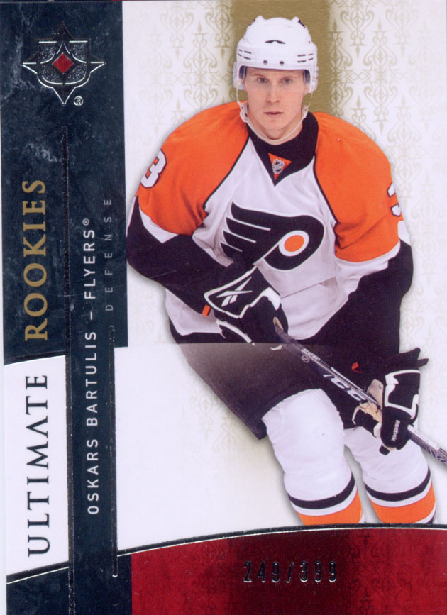 2009-10 Ultimate Collection #146 Oskars Bartulis RC