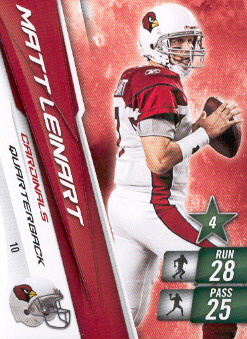 2010 Adrenalyn XL #10 Matt Leinart