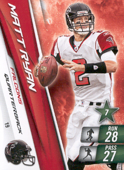 2010 Adrenalyn XL #19 Matt Ryan