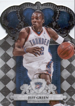 2009-10 Crown Royale #61 Jeff Green