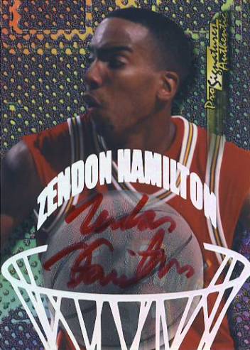 1998 Collector's Edge Impulse Pro Signatures #18 Zendon Hamilton