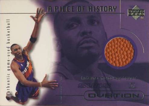 2000-01 Upper Deck Ovation A Piece of History #AHB Anfernee Hardaway