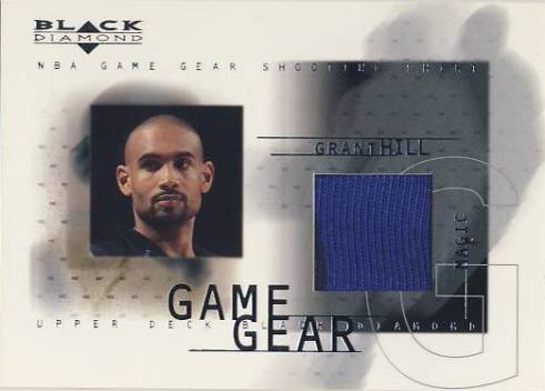 2000-01 Black Diamond Game Gear #GH Grant Hill