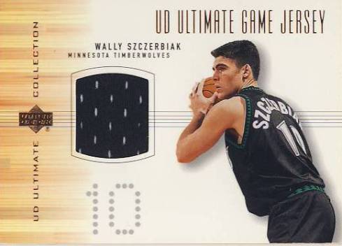 2000-01 Ultimate Collection Game Jerseys Bronze #WSJ Wally Szczerbiak