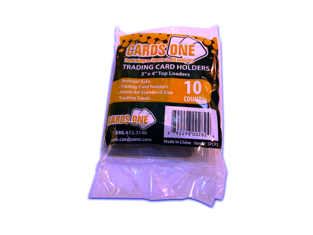 Cardsone Top Loaders 10ct pack of trading card holders