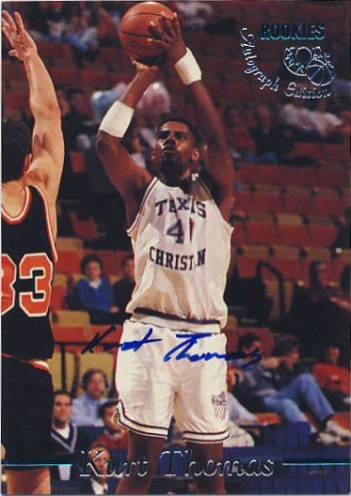 1995 Classic Autographs #9 Kurt Thomas/3420