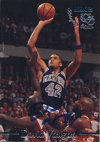 1995 Classic Autographs #23 David Vaughn/3320