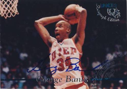 1995 Classic Autographs #44 George Banks/3240