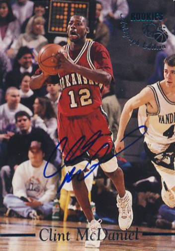 1995 Classic Autographs #66 Clint McDaniel/3570