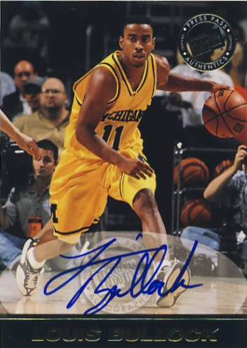1999 Press Pass SE Autographs #9 Louis Bullock