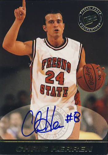 1999 Press Pass SE Autographs #22 Chris Herren