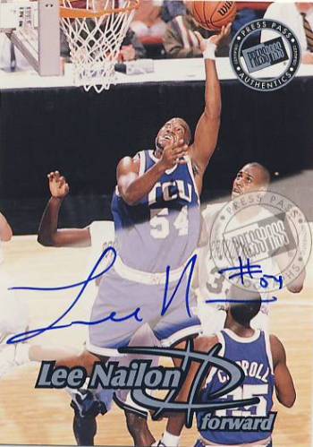 1999 Press Pass Autographs #28 Lee Nailon
