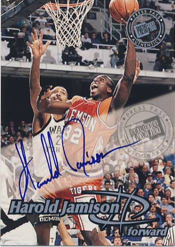 1999 Press Pass Autographs #36 Harold Jamison