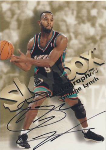 1998-99 SkyBox Premium Autographics #75 George Lynch
