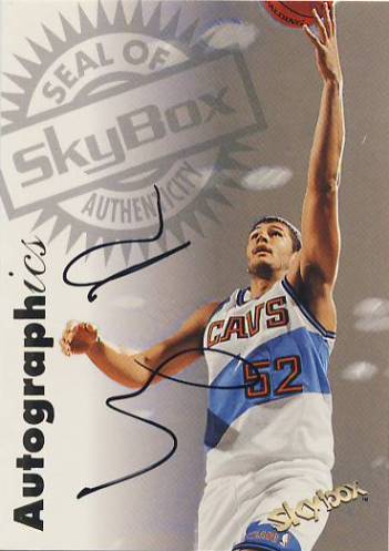 1997-98 SkyBox Premium Autographics #86 Vitaly Potapenko
