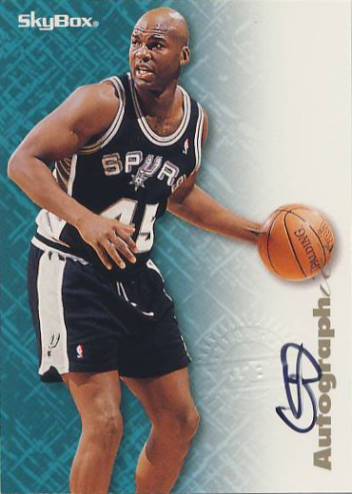 1996-97 SkyBox Premium Autographics #65 Chuck Person
