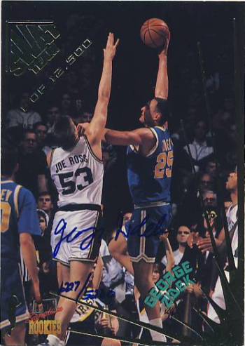 1995 Signature Rookies Draft Day Swat Team Signatures #ST3 George Zidek