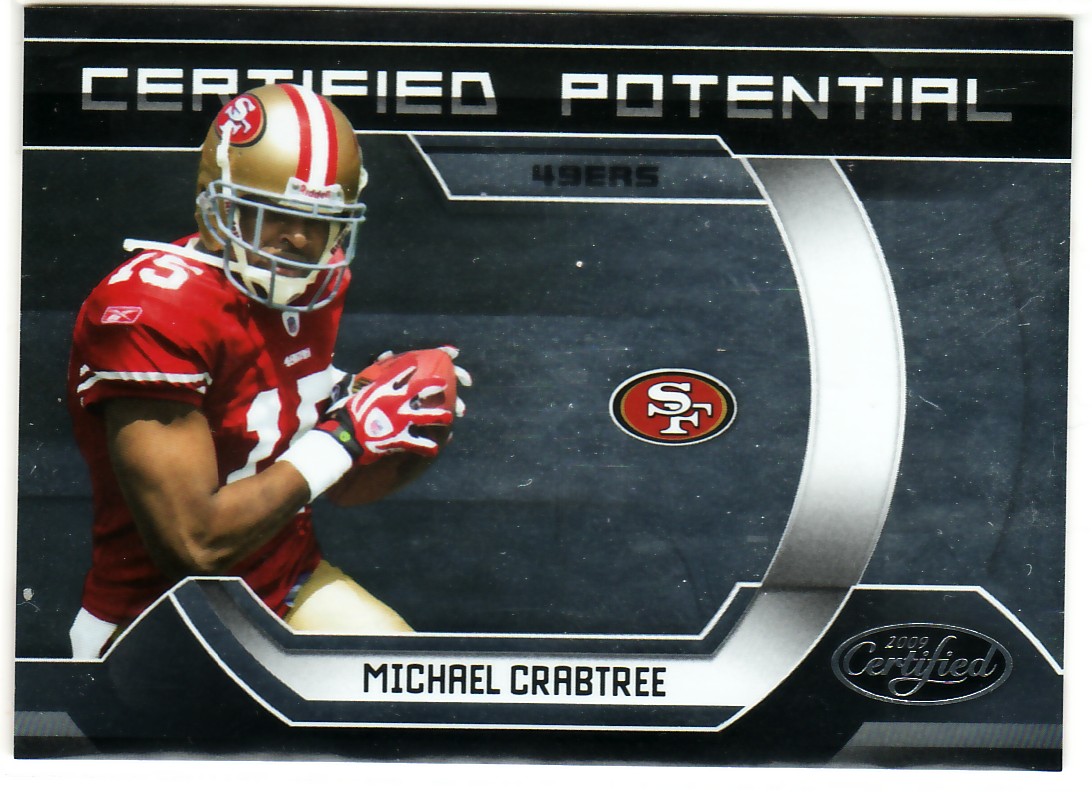 2009 Certified Certified Potential #13 Michael Crabtree