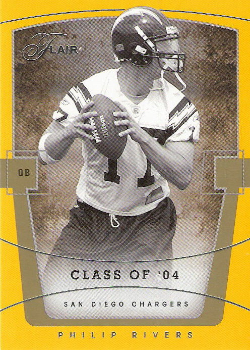2004 Flair #75 Philip Rivers RC