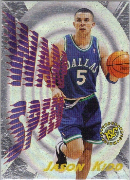 1995-96 Stadium Club Warp Speed #WS8 Jason Kidd