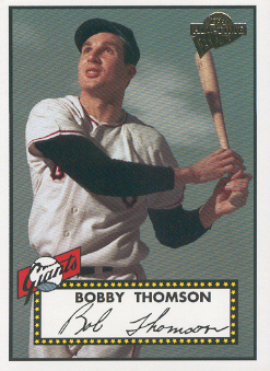 2003 Topps All-Time Fan Favorites #95 Bobby Thomson