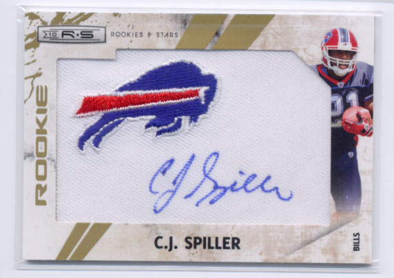 2010 Rookies and Stars #259 C.J. Spiller AU/201 RC