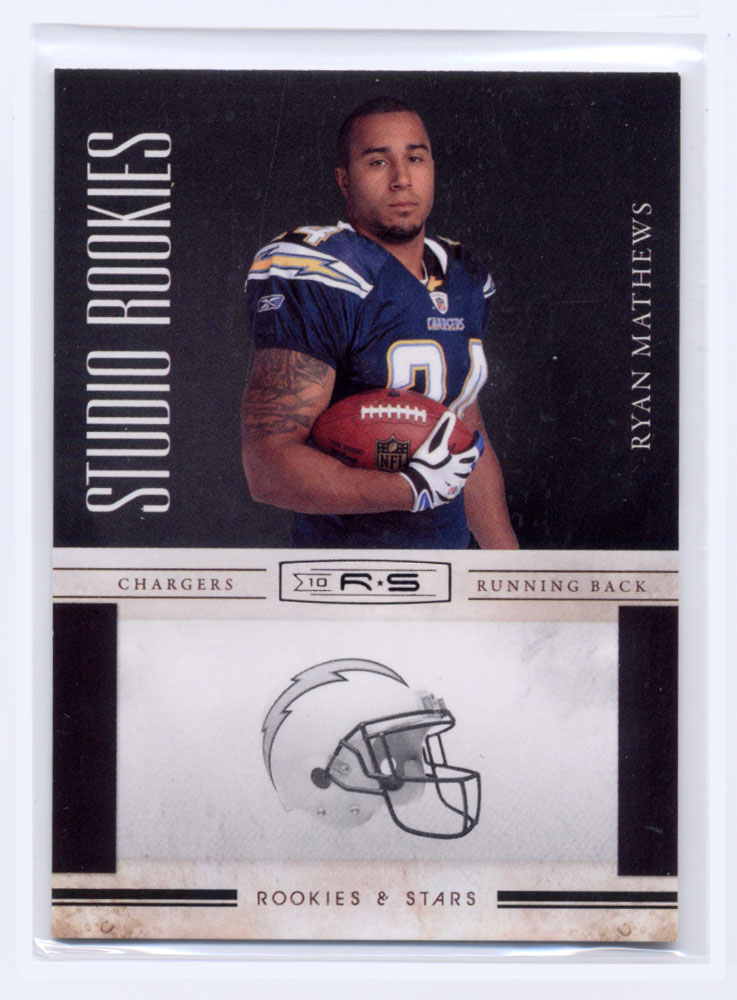2010 Rookies and Stars Studio Rookies Black #21 Ryan Mathews