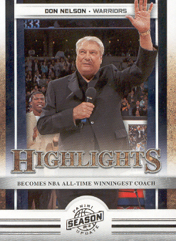 2009-10 Panini Season Update #15 Don Nelson HL