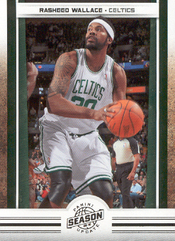 2009-10 Panini Season Update #24 Rasheed Wallace