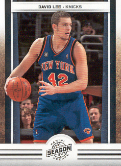 2009-10 Panini Season Update #32 David Lee