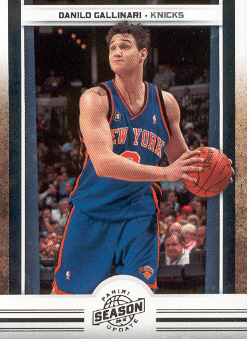 2009-10 Panini Season Update #34 Danilo Gallinari