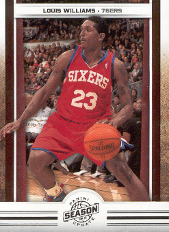 2009-10 Panini Season Update #37 Louis Williams