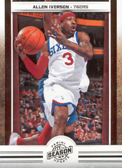 2009-10 Panini Season Update #38 Allen Iverson