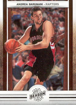 2009-10 Panini Season Update #44 Andrea Bargnani