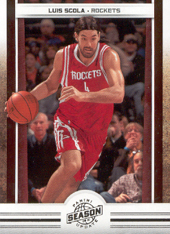 2009-10 Panini Season Update #55 Luis Scola