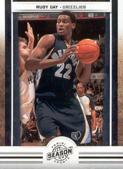 2009-10 Panini Season Update #59 Rudy Gay