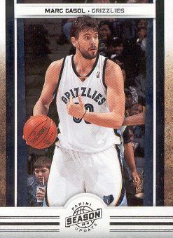 2009-10 Panini Season Update #61 Marc Gasol