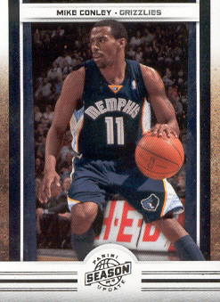 2009-10 Panini Season Update #62 Mike Conley